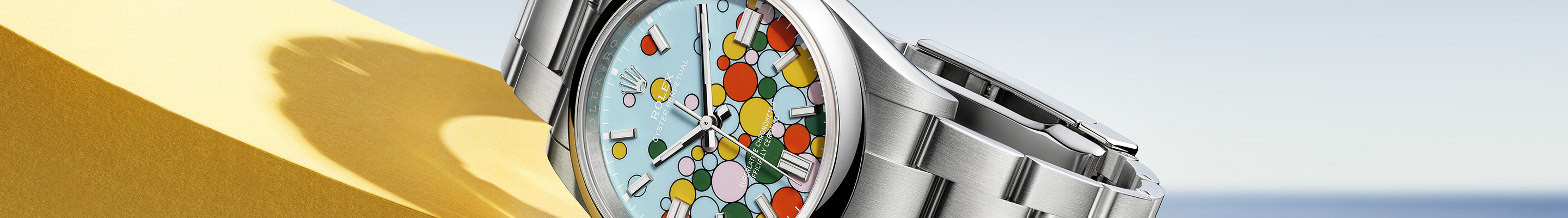 Rolex Oyster Perpetual family banner