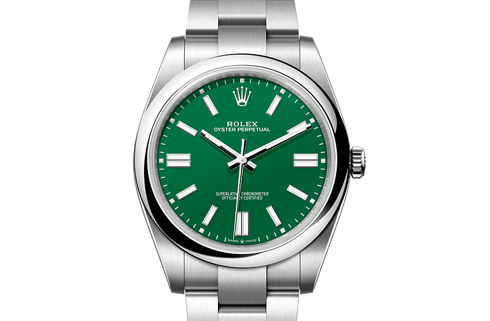 Oyster Perpetual 41 front facing